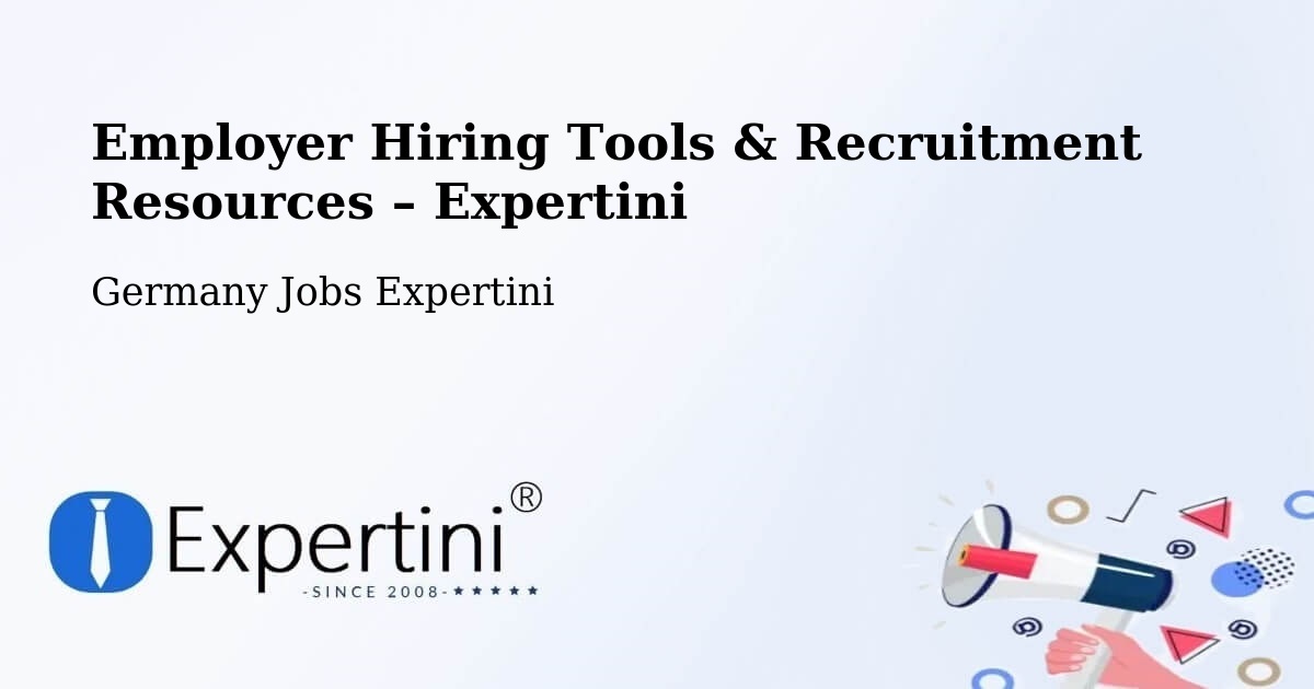 Employer Hiring Tools & Recruitment Resources – Esslingen - Esslingen, Germany Jobs Expertini