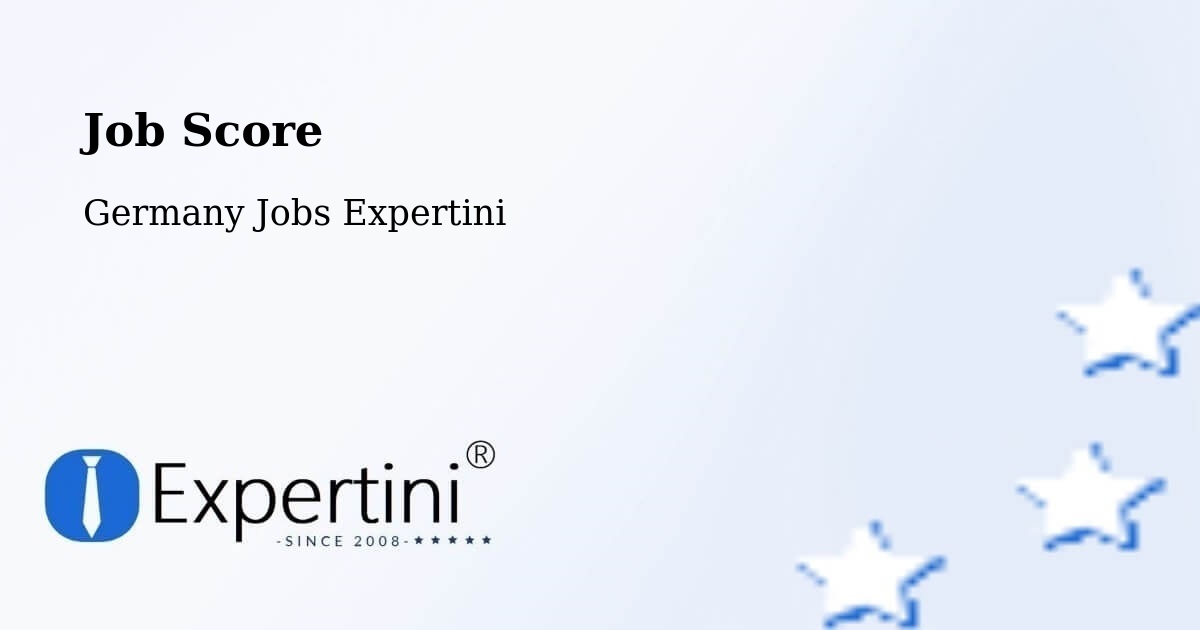 Job Score & Job Description Score Tool – Esslingen - Germany Jobs Expertini